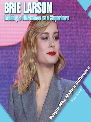 cover image of Brie Larson